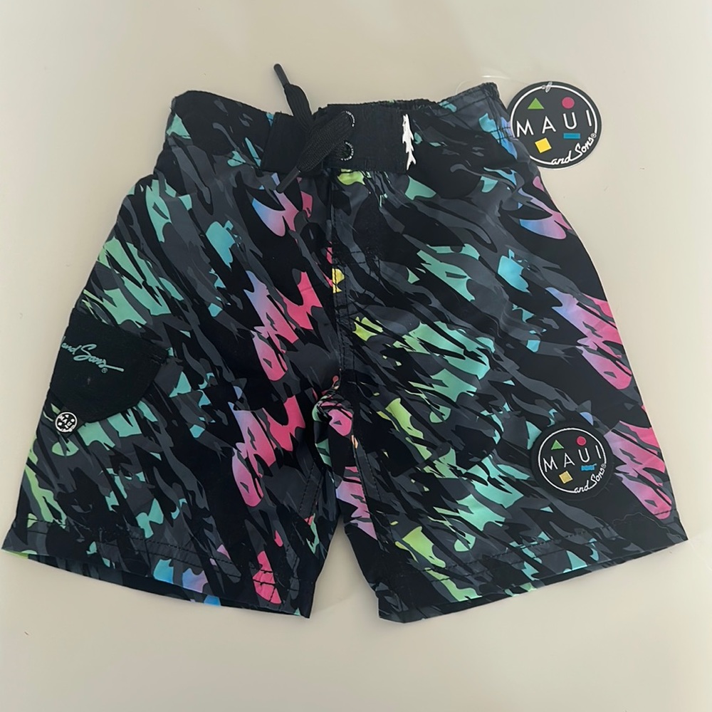 NWT Maui & Son 4T Boys Bathing Suit